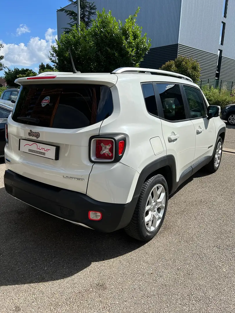 Jeep Renegade 1.6  S\u0026amp;S 120ch Limited GARANTIE 12 MOIS Blanc - 2