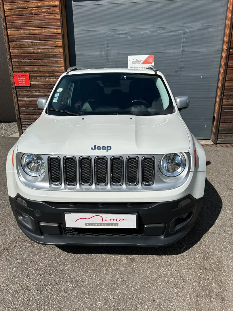 Jeep Renegade 1.6  S\u0026amp;S 120ch Limited GARANTIE 12 MOIS Blanc - 1
