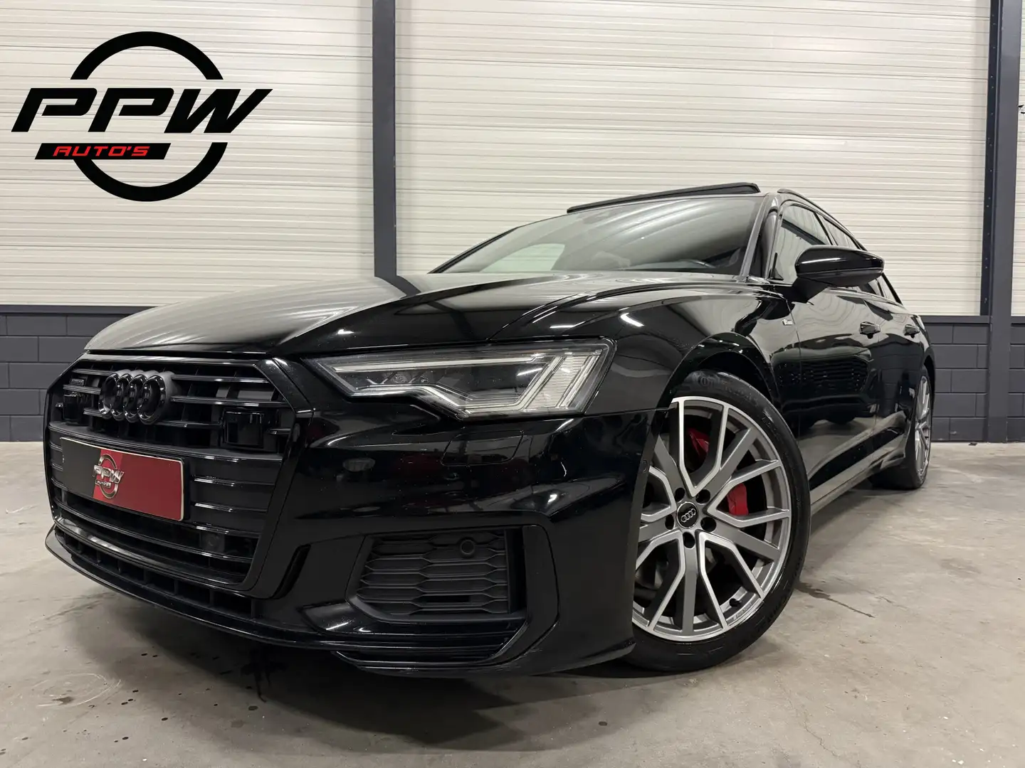 Audi A6 Avant 55 TFSI e quattro Competition 3x S-Line PANO Nero - 1