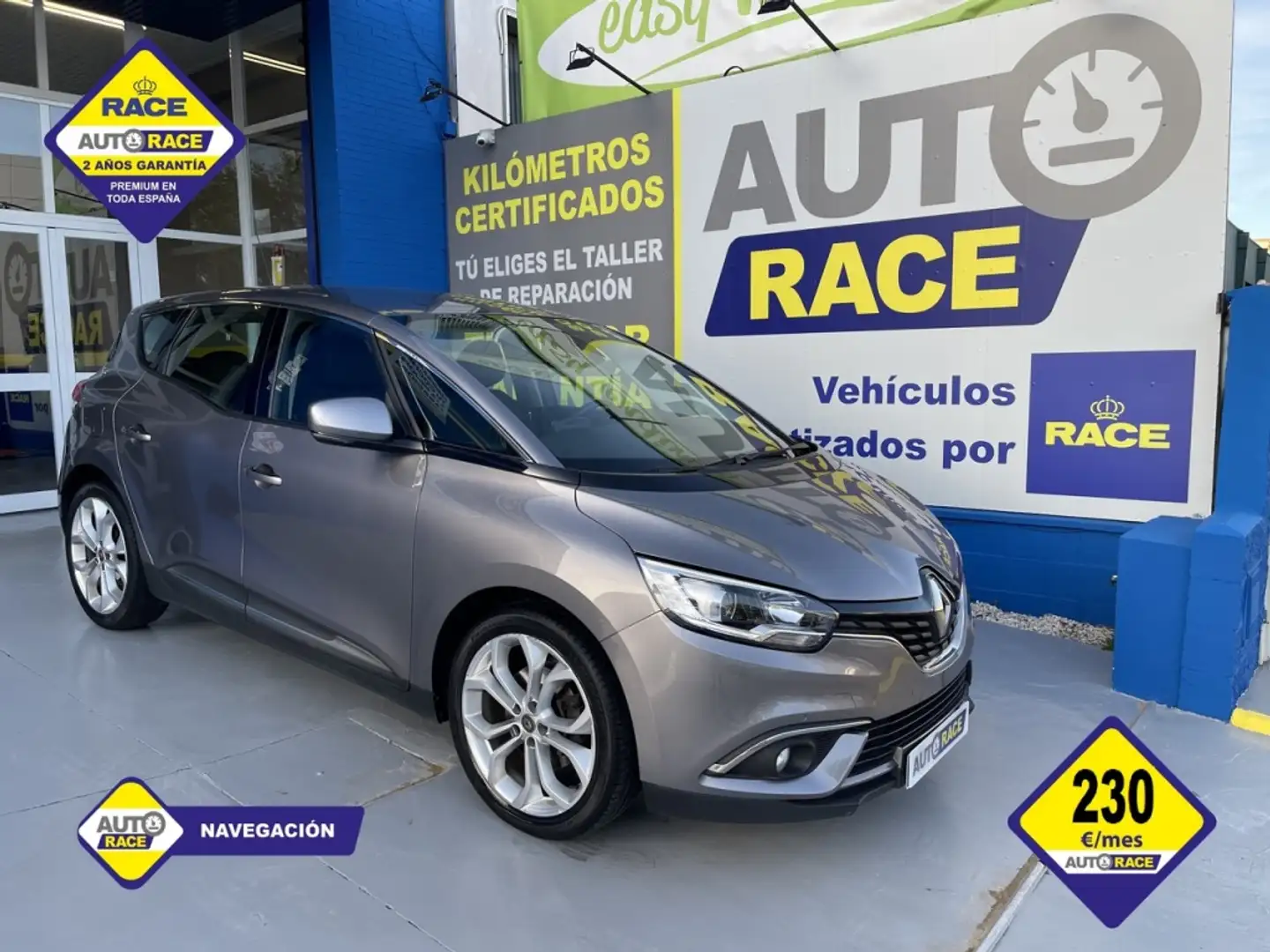 Renault Scenic 1.3 TCe GPF Life 85kW Gris - 1