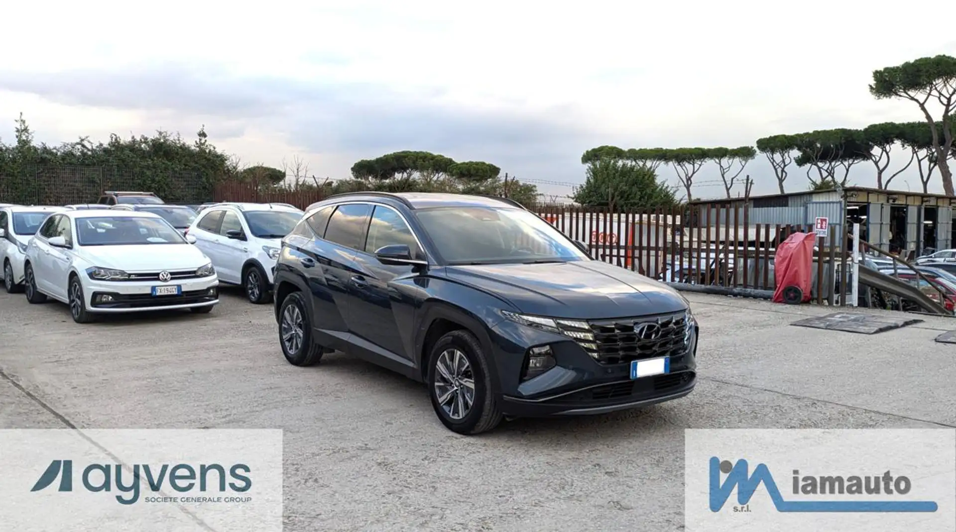 Hyundai TUCSON HYBRID X-LINE 1.6hev 230cv SAFETYPACK Grau - 1