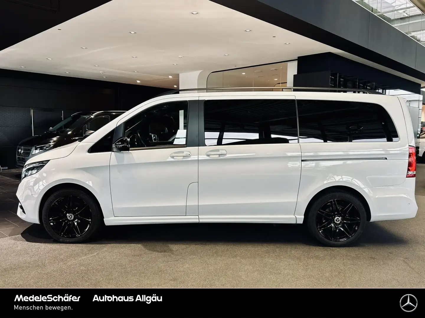 Mercedes-Benz V 300 V 300 d 4M AVANTGARDE EDITION L AMG EL SITZE AHK Weiß - 2