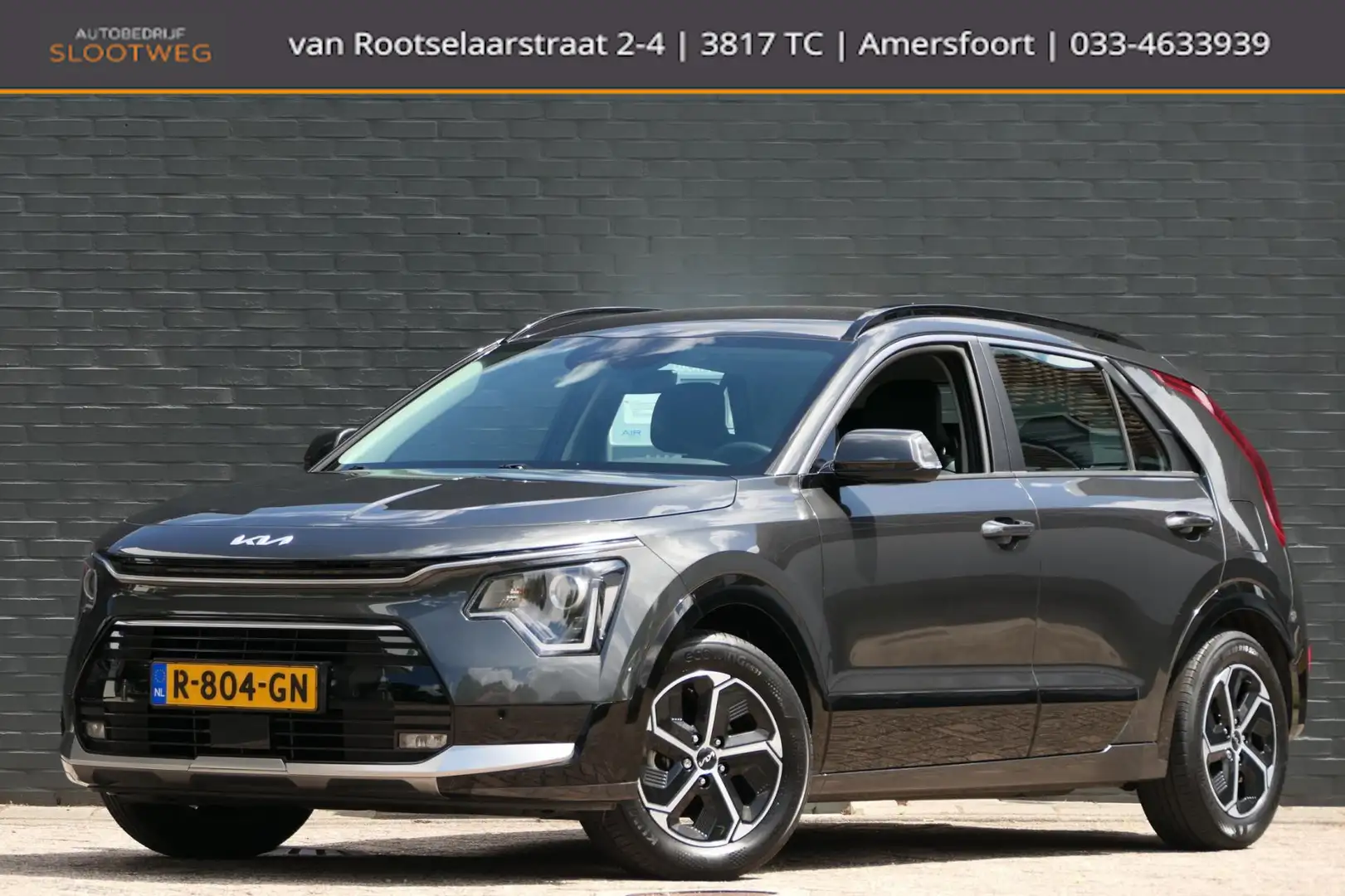 Kia Niro 1.6 GDi Hybrid DynamicLine Trekhaak | Carplay | Ad Grijs - 1