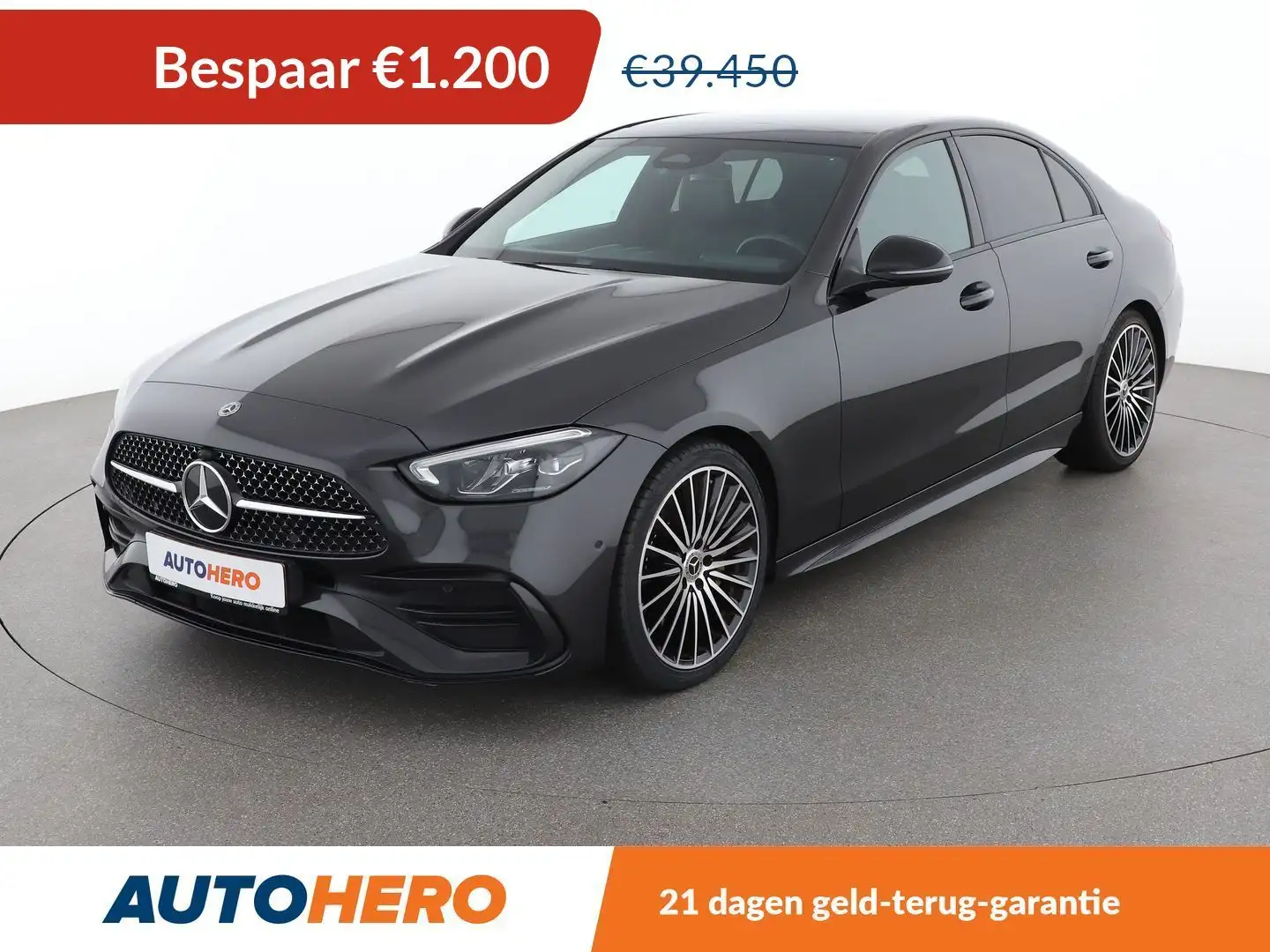 Mercedes-Benz C 200 C 200 AMG Line Grijs - 1