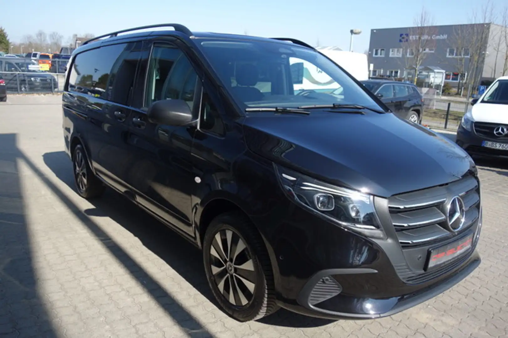 Mercedes-Benz Vito 119 CDI 4x4 Mixto SELECT lang LKW/ACC/STDHZG Fekete - 2