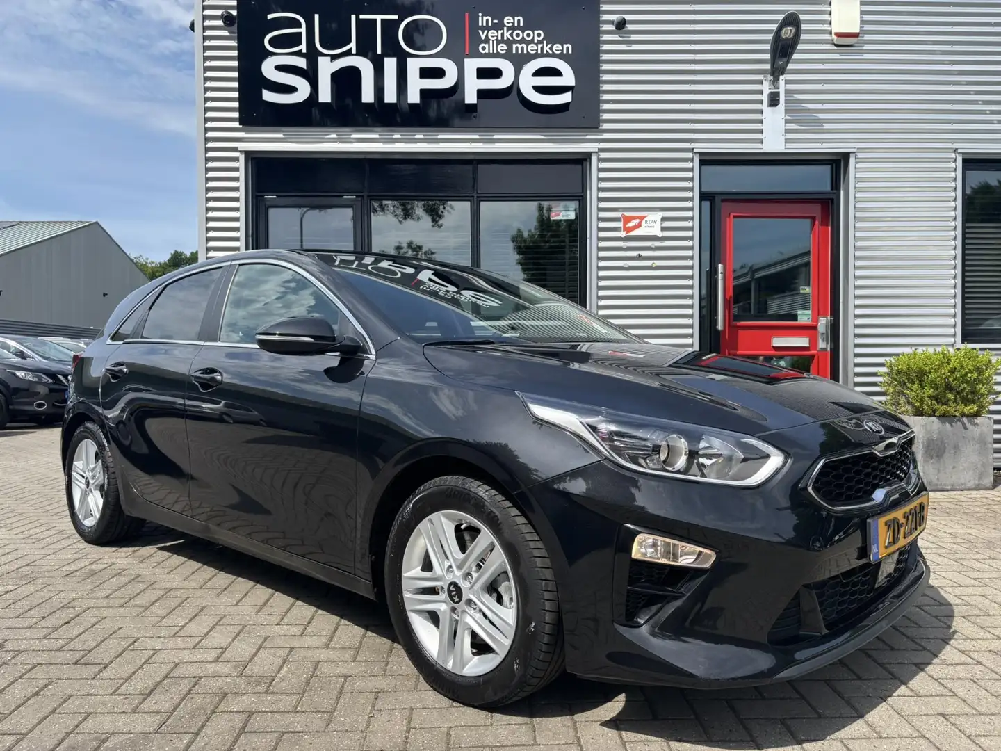 Kia Ceed / cee'd 1.0 T-GDi DynamicPlusLine -5DRS.-STOEL + STUURWIEL Zwart - 2