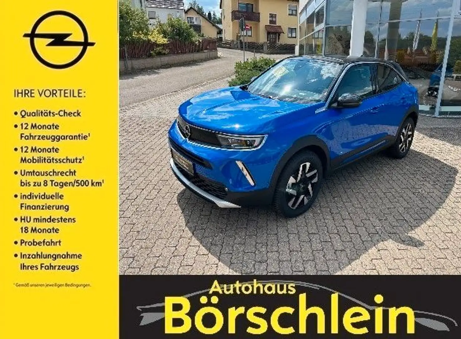 Opel Mokka -B "Elegance" 1.2 T/ 130 PS, SHZ,Kamera Blau - 1