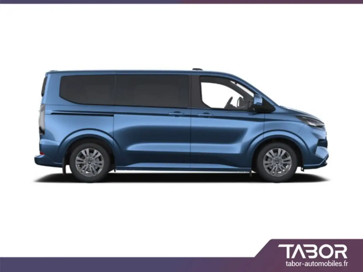 Ford Tourneo Custom Custom 2.0 TDCi 136 Aut Tit 320 L1 Bleu - 2