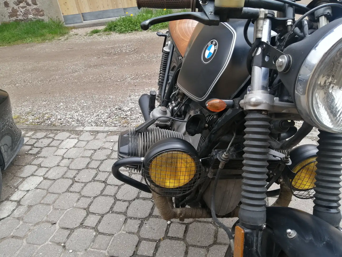 BMW R 100 RS Schwarz - 1