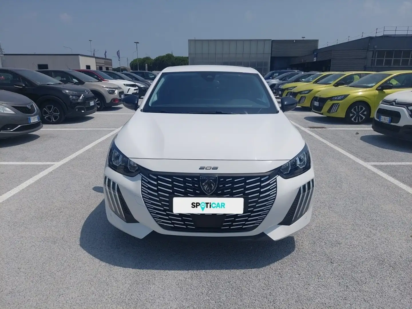 Peugeot 208 5P - ALLURE Hybrid 100 E-DCS6 Weiß - 2
