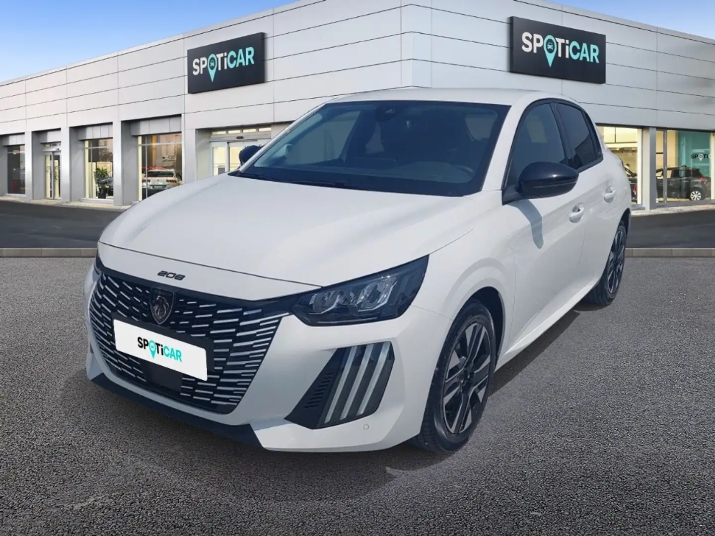 Peugeot 208 5P - ALLURE Hybrid 100 E-DCS6 Weiß - 1