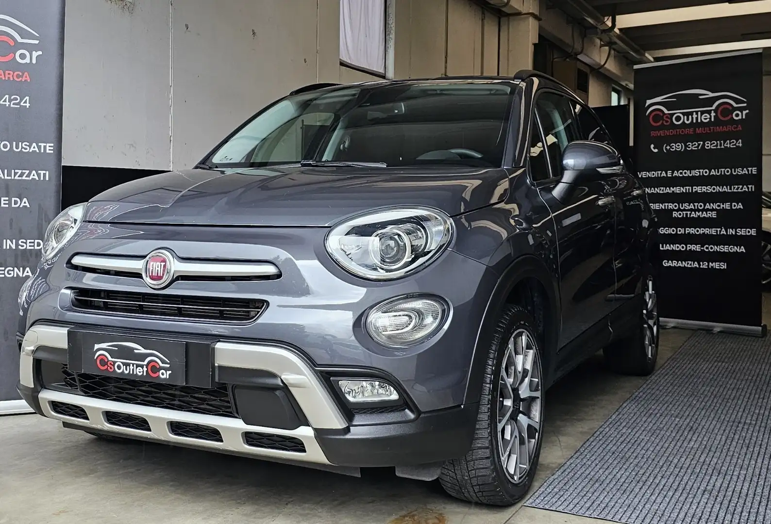 Fiat 500X 2.0 mjt Cross Plus 4x4 140cv auto my17 Grau - 2
