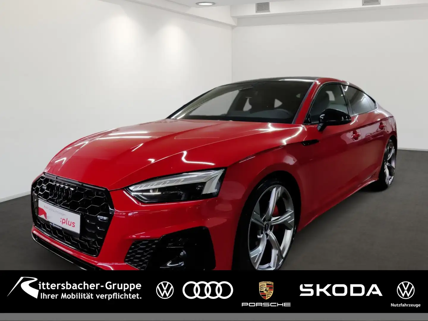 Audi A5 s-line business 45 TFSI quattro PAN Rouge - 1