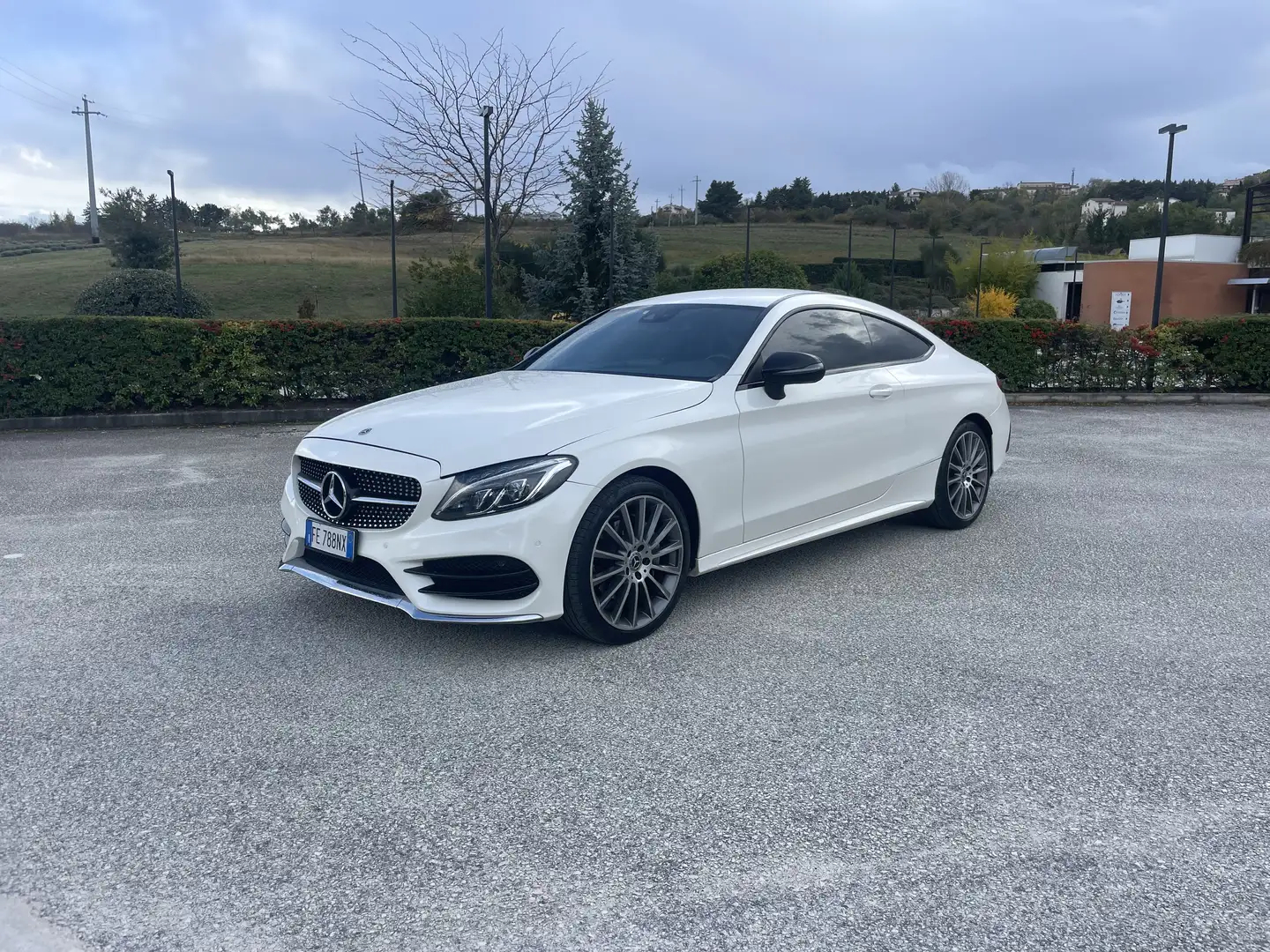 Mercedes-Benz C 250 Coupe d Premium Plus auto Bianco - 1