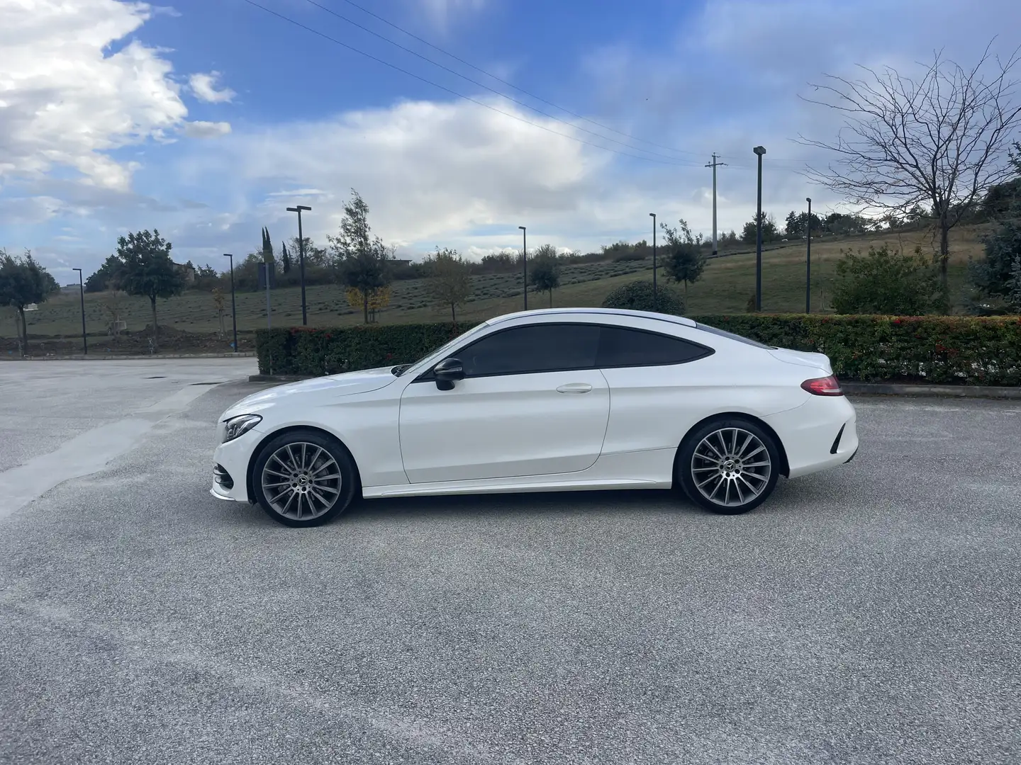 Mercedes-Benz C 250 Coupe d Premium Plus auto Bianco - 2