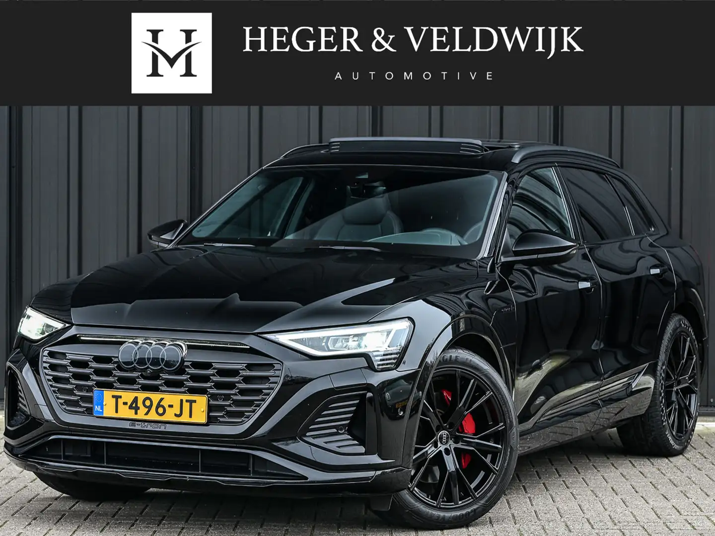 Audi Q8 e-tron 50 quattro S Edition 95 kWh · NL-auto · Panoramada Schwarz - 1