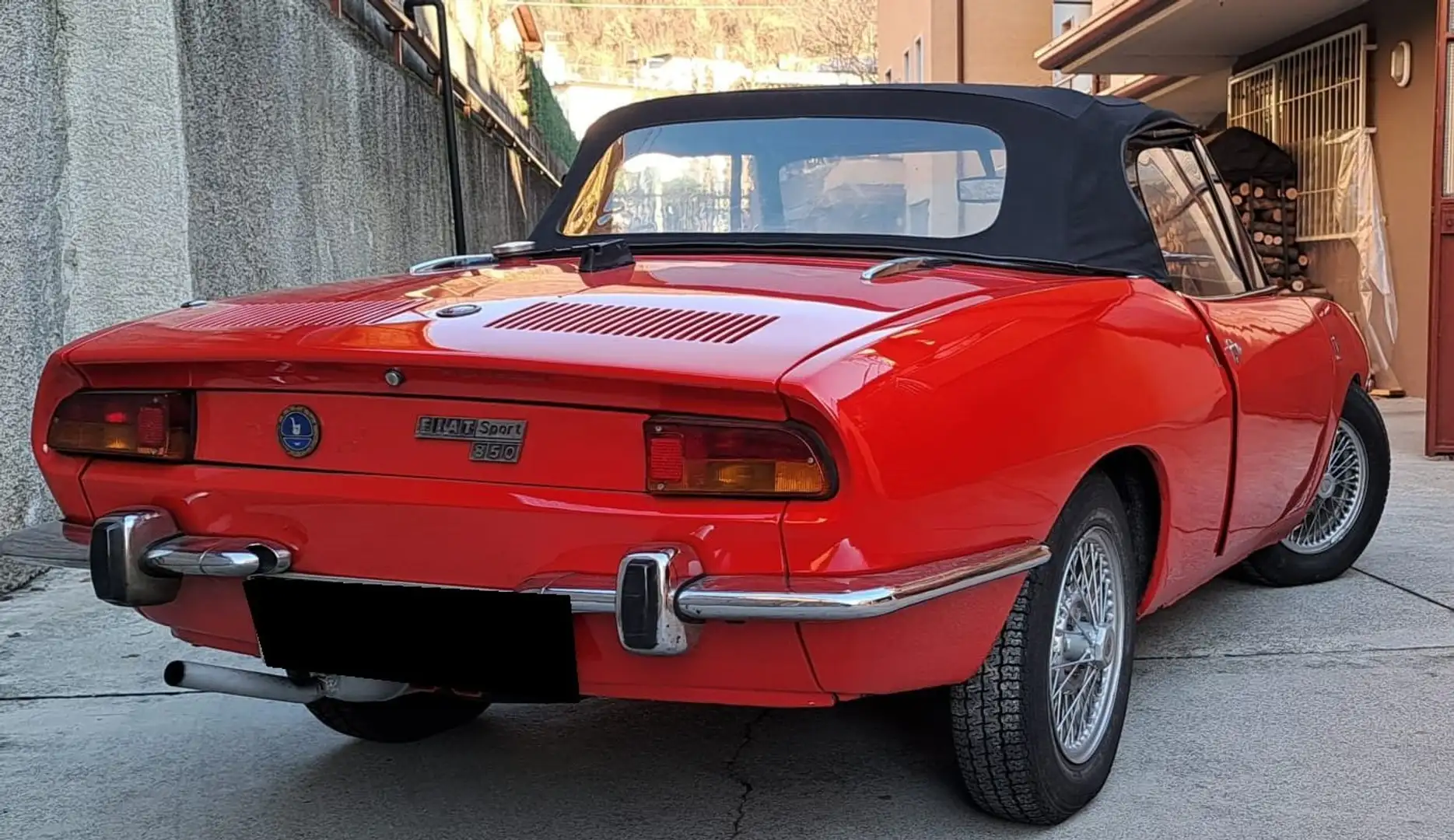 Fiat 850 Sport Spider Serie II Rojo - 2