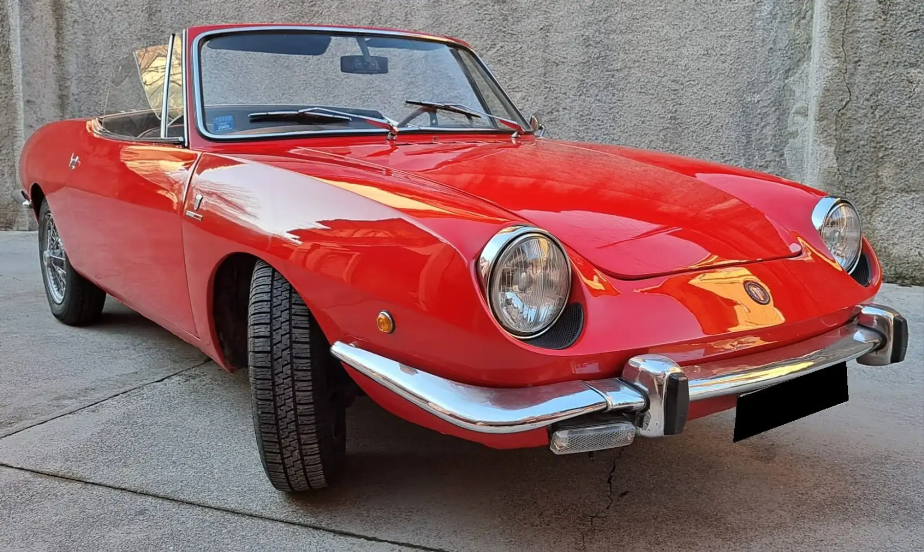 Fiat 850 Sport Spider Serie II Rojo - 1