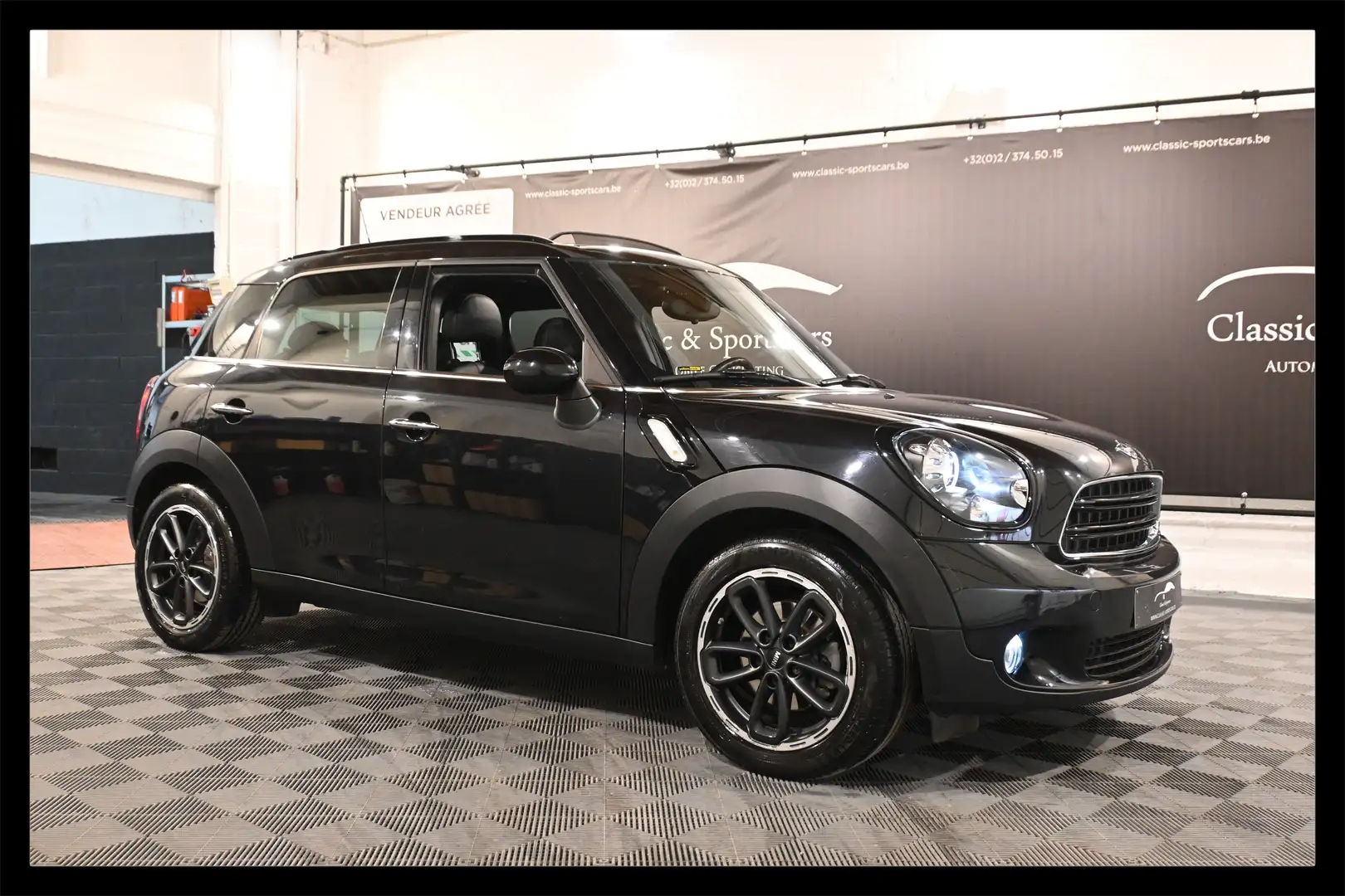 MINI Cooper D Countryman 2.0D FACELIFT EURO 6b / AUTO / FULL OPTIONS !! Schwarz - 1