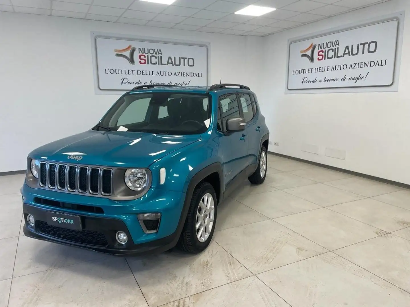 Jeep Renegade 1.6 Mjt 120 CV Limited Blauw - 2