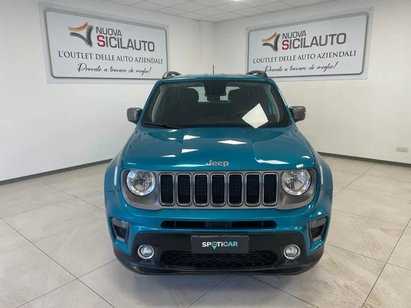 Jeep Renegade 1.6 Mjt 120 CV Limited Blauw - 1