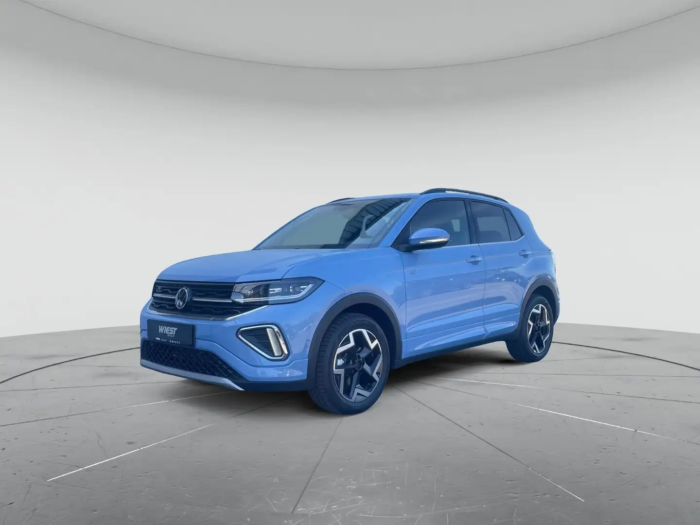 Volkswagen T-Cross R-Line 1.0 TSI DSG *AHK*ACC*Side*Matrix* Blau - 2