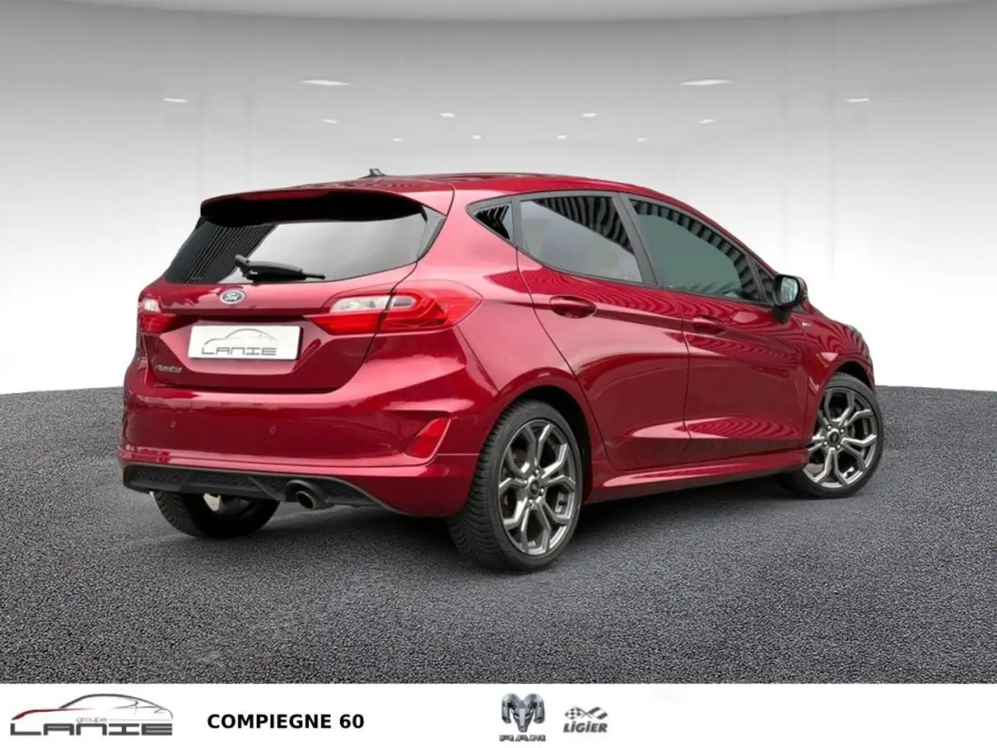 Ford Fiesta 1.0 EcoBoost 100 ch S&S BVM6 ST-Line Rouge - 2