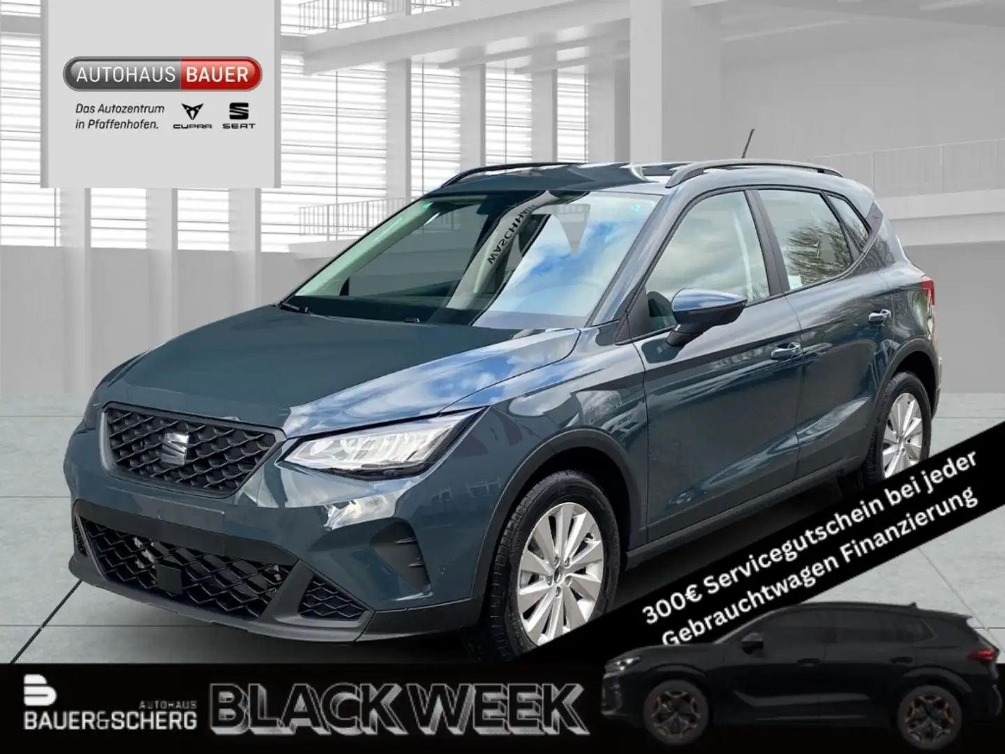 SEAT Arona Style 1.0 TSI FULLLINK EINPARKHILFE CLIMATRONIC SI Blau - 1