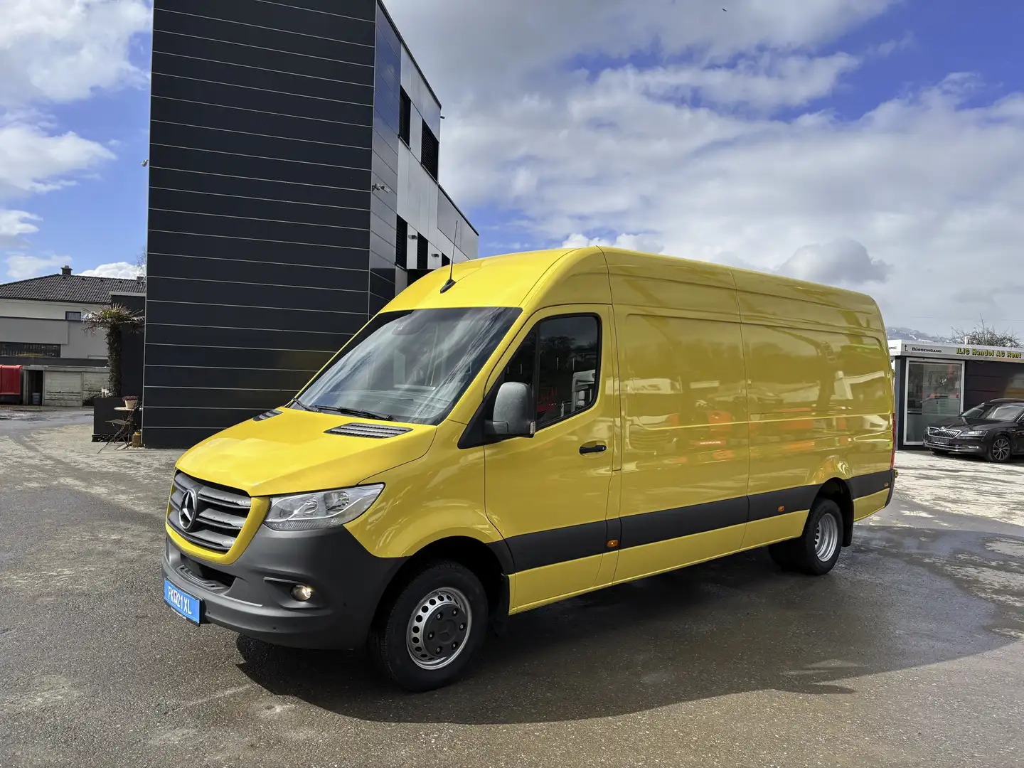 Mercedes-Benz Sprinter 514 Kasten Lang Klima 3,5 T Zwillingsbereift Beige - 1