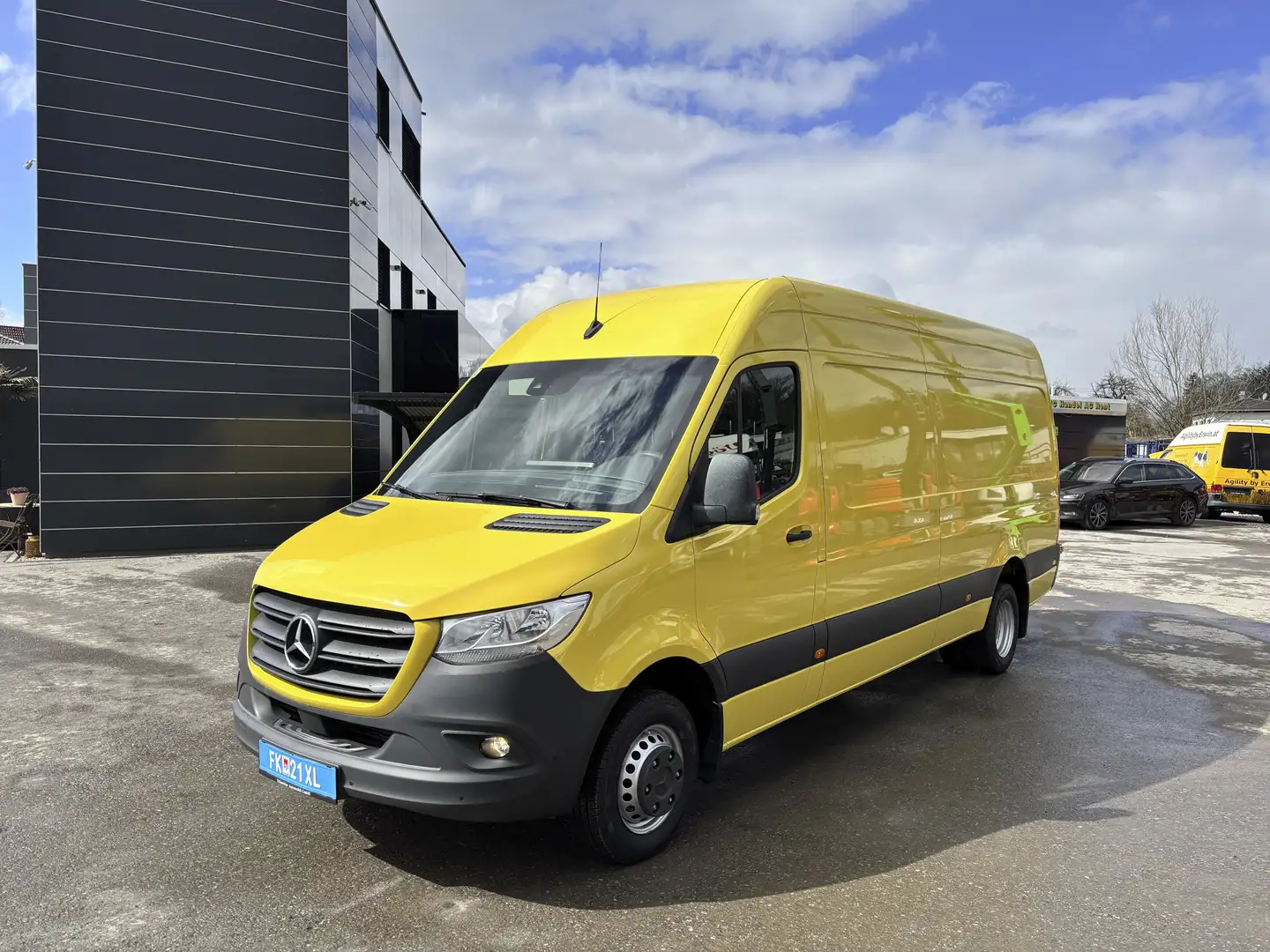 Mercedes-Benz Sprinter 514 Kasten Lang Klima 3,5 T Zwillingsbereift Beige - 2