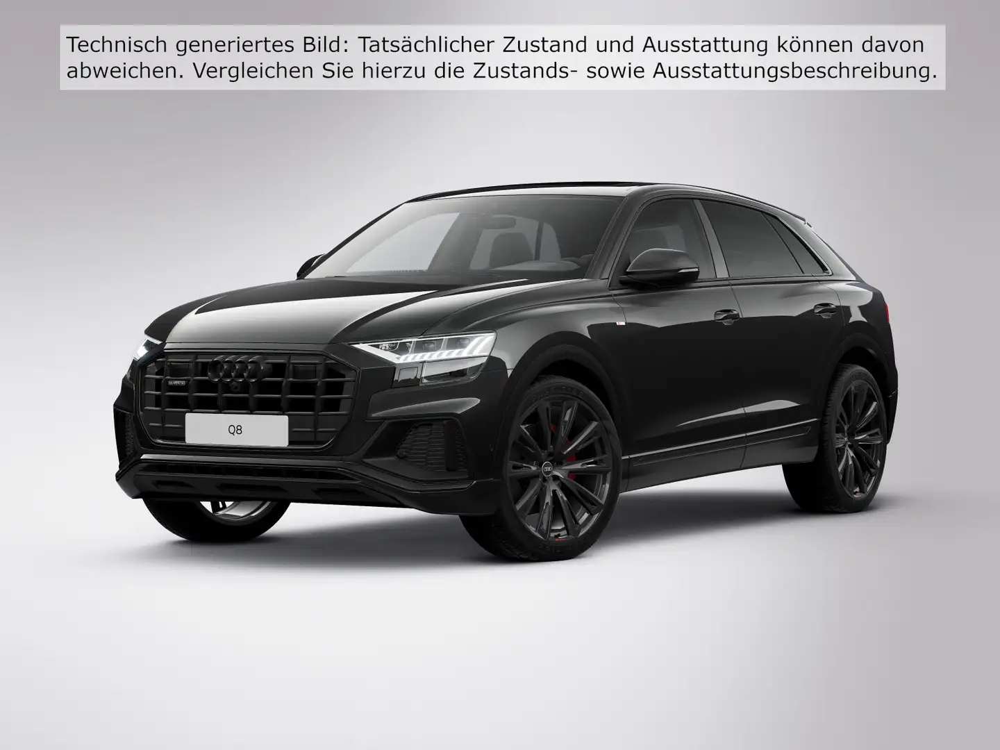 Audi Q8 50 TDI competition plus quattro S line Pano Schwarz - 2