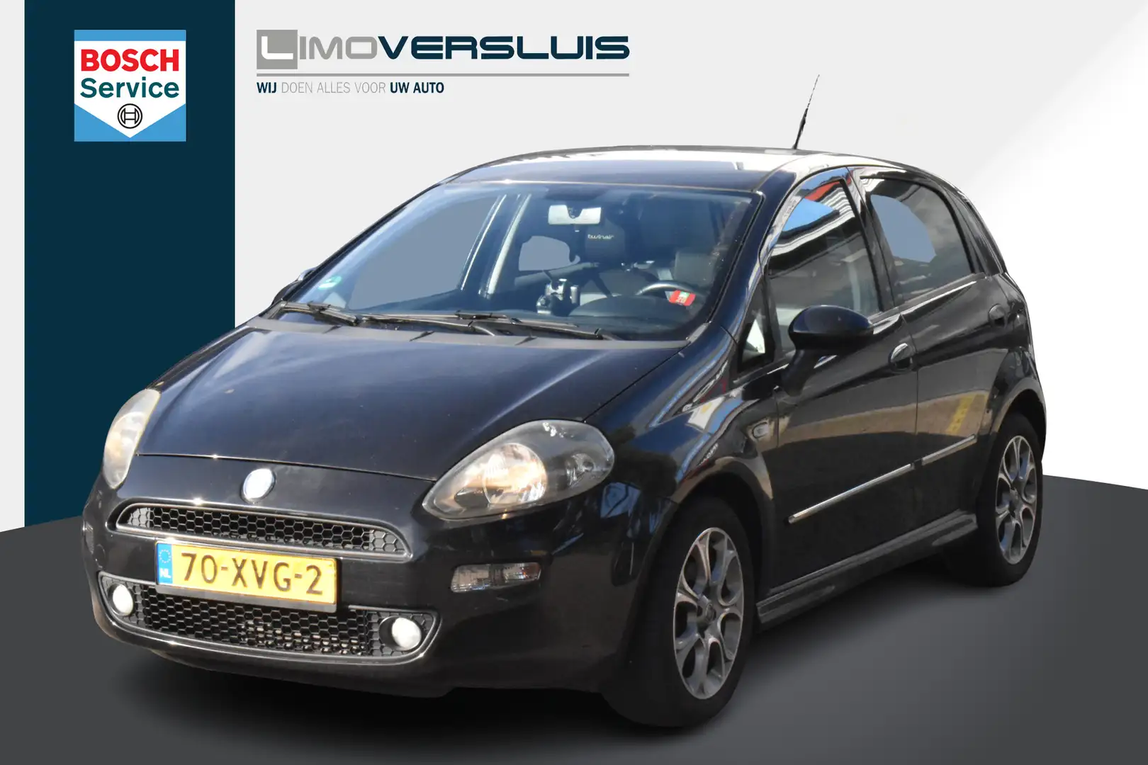 Fiat Punto Evo 0.9 TwinAir Easy B2B/EXPORT/HANDEL | Whatsapp 06-5 Schwarz - 1