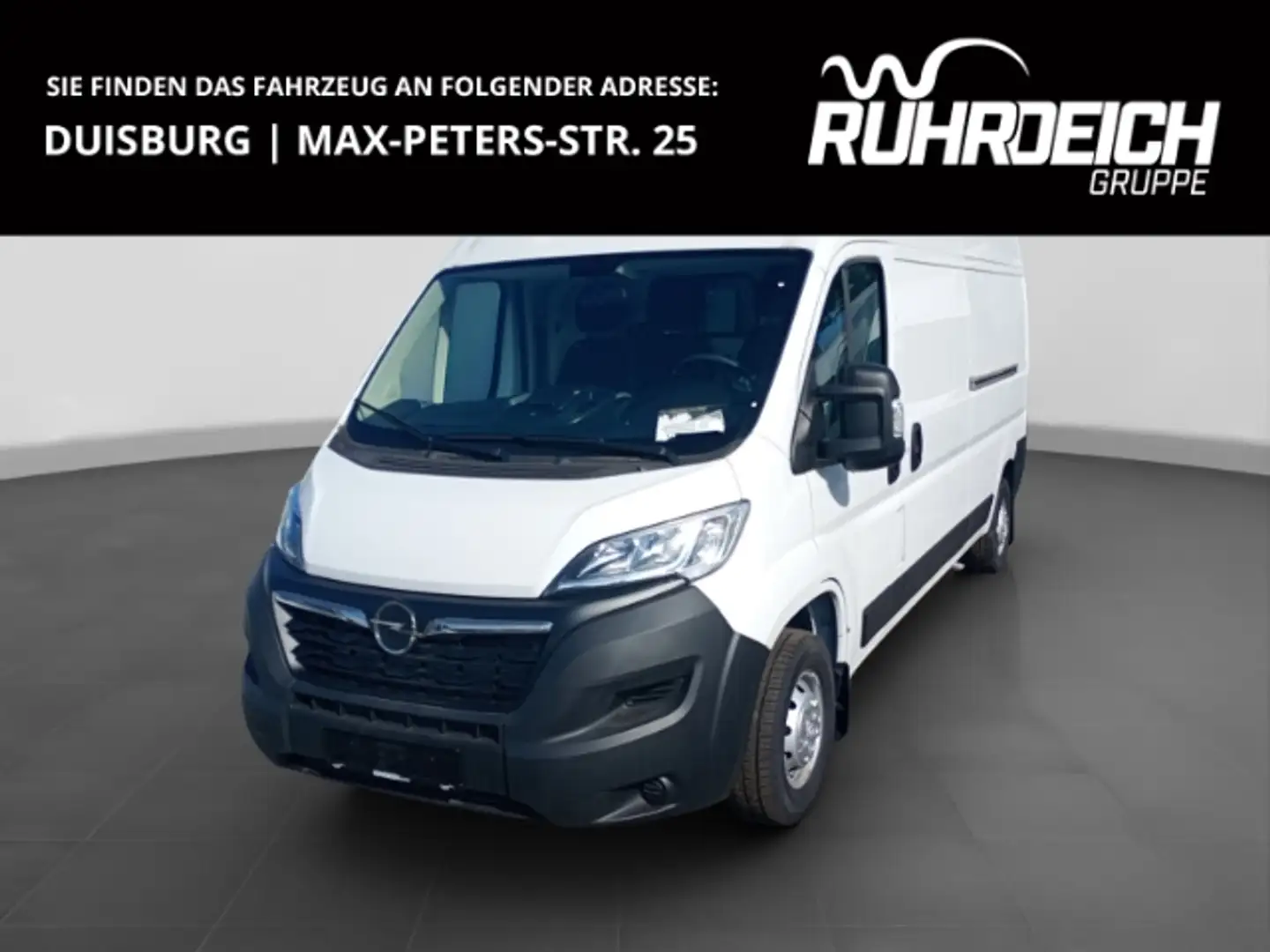 Opel Movano C Cargo L3H2 3,5t 2.2 Diesel 140 BAUSTELLEN Blanc - 1