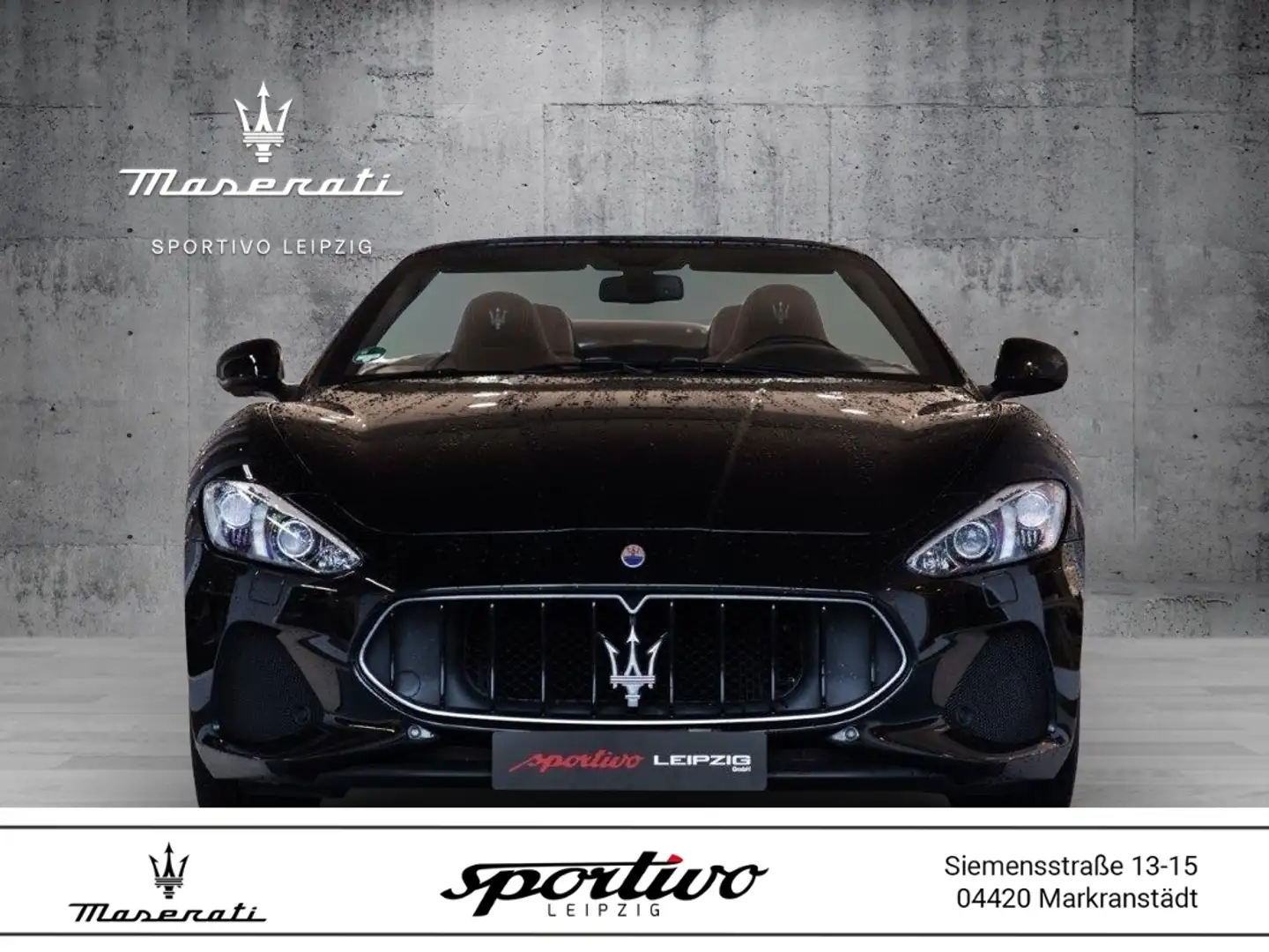 Maserati GranCabrio Sport Schwarz - 1