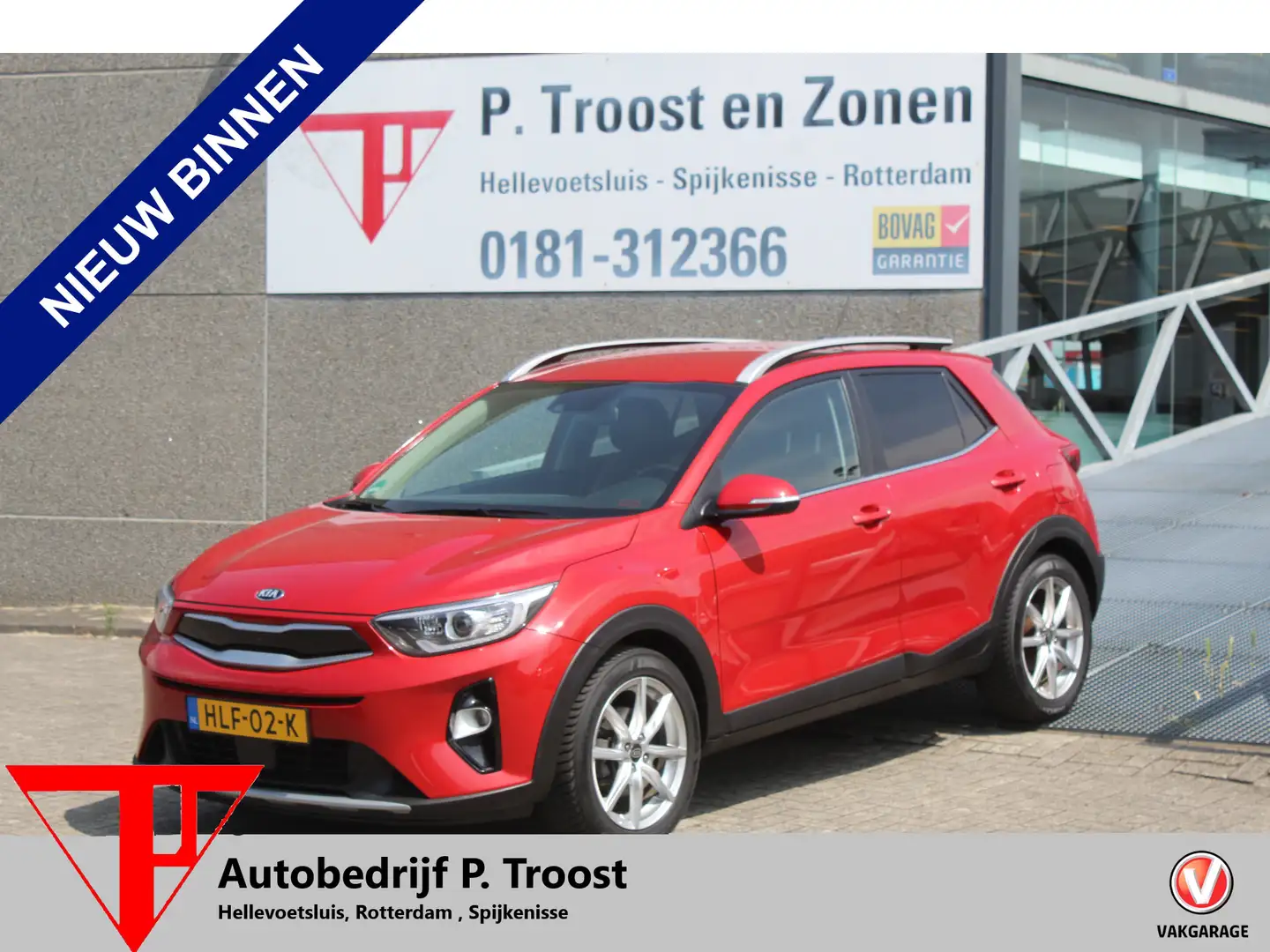 Kia Stonic 1.0 T-GDi DynamicLine Navigatie/Climate control/Cr Rood - 1