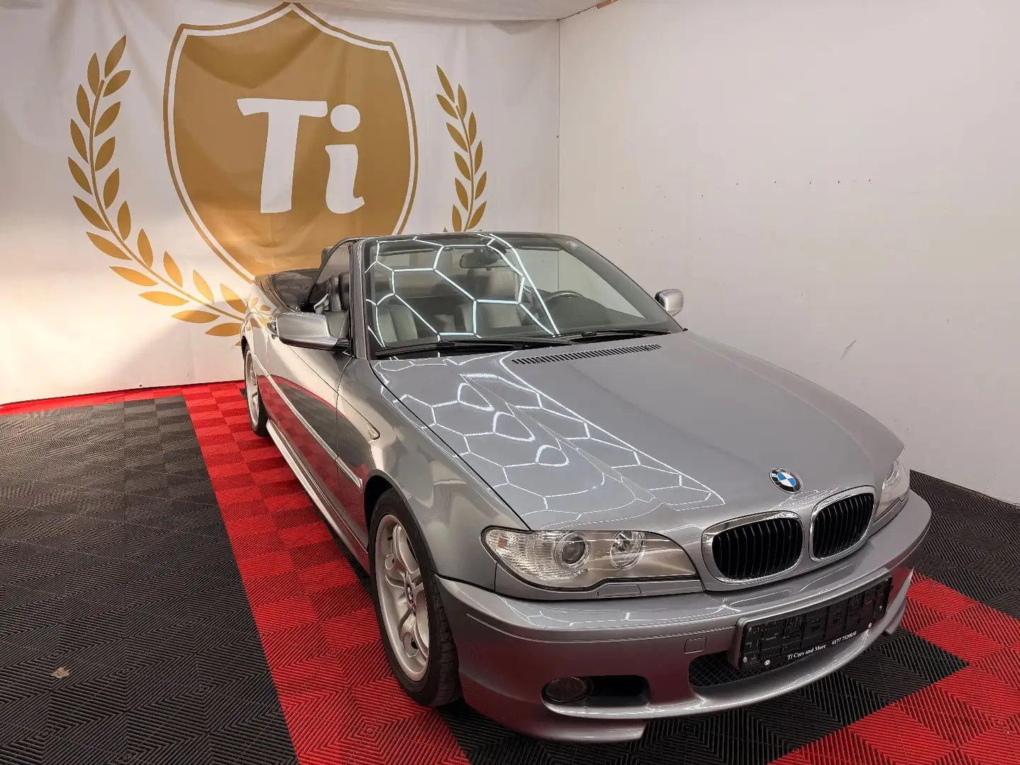 BMW 318 *Cabrio*318Ci*LCI*M-Paket*1-HAND*TÜV*/SERVICE* Gri - 2
