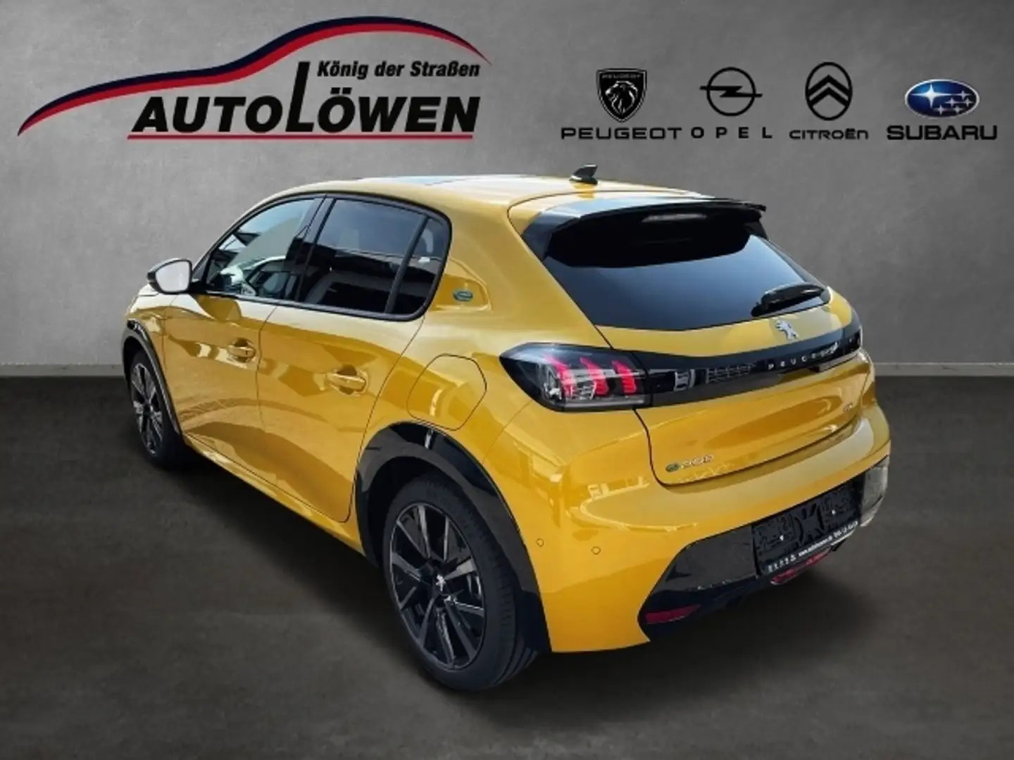 Peugeot e-208 GT Jaune - 2