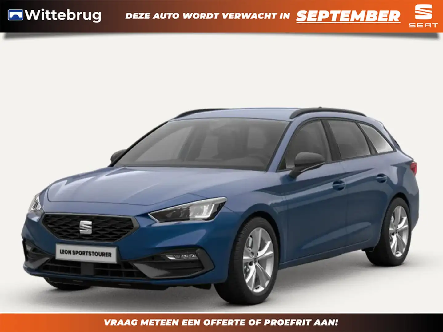 SEAT Leon e-Hybrid Sportstourer 1.5 TSI FR Business Blauw - 1
