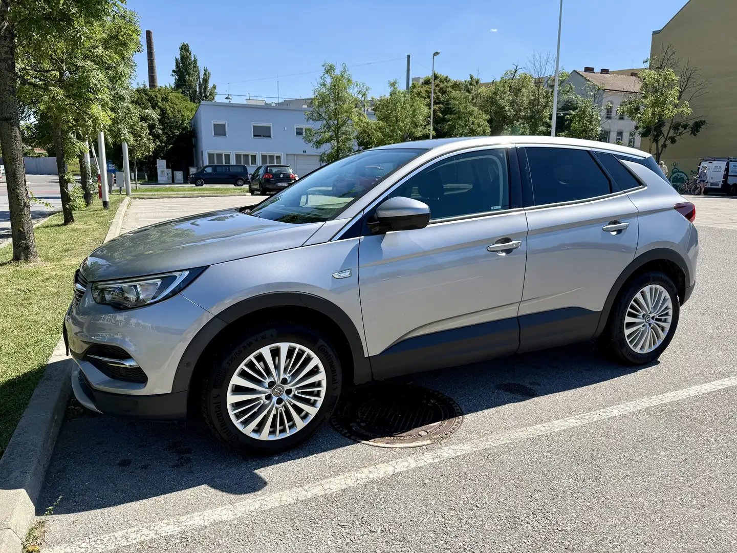 Opel Grandland X 1,2 Turbo Direct Injection Ultimate Start/Stop Silber - 1