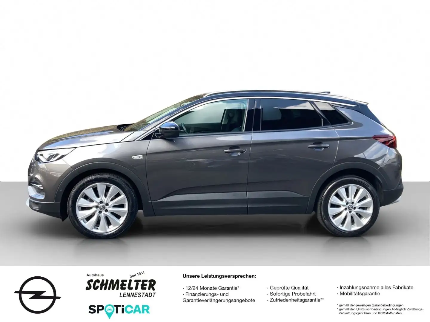 Opel Grandland X Ultimate 1.6 Turbo Leder Kamera usw. Grau - 2