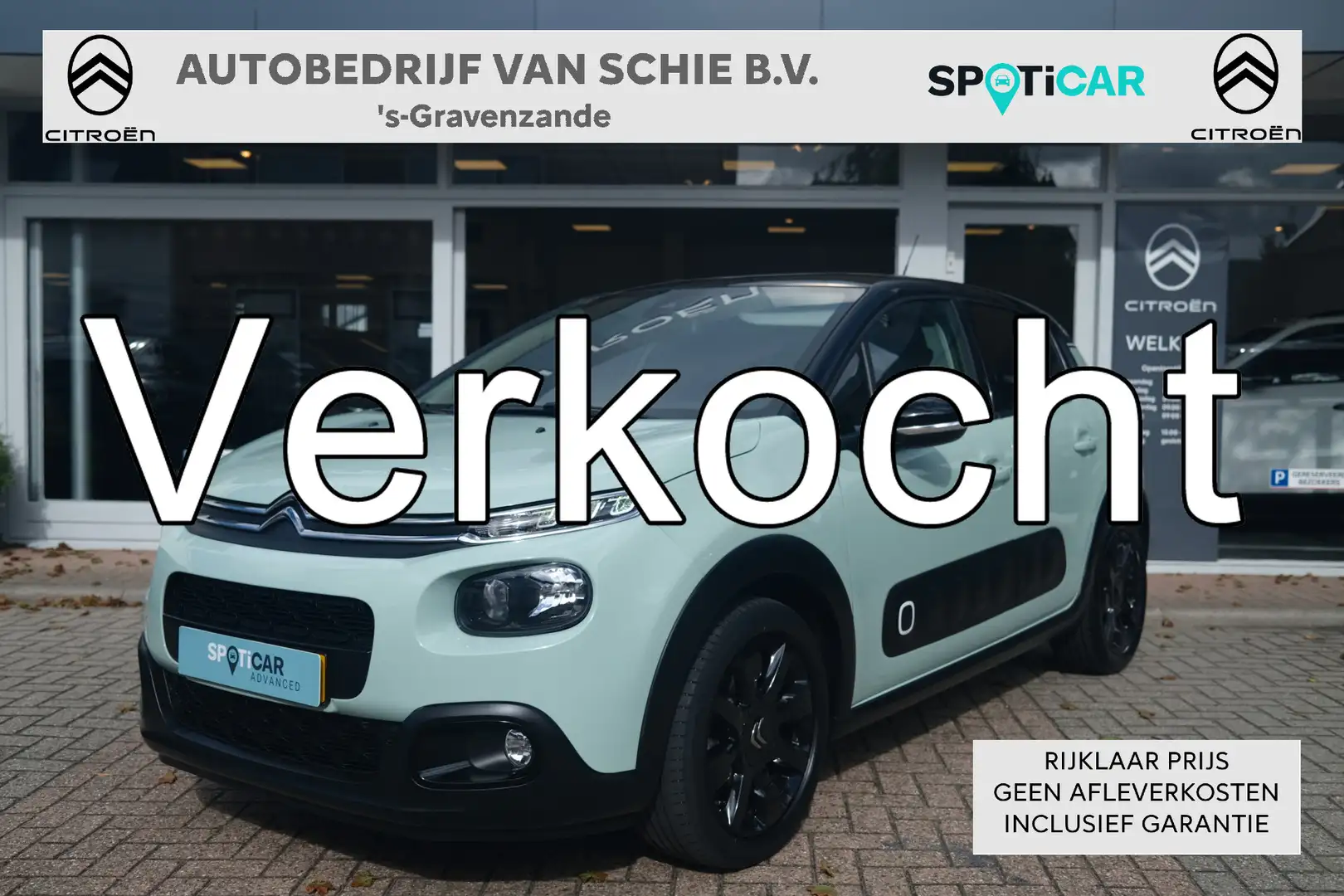 Citroen C3 PT 82 Shine Navi | 17" | Camera etc Groen - 1