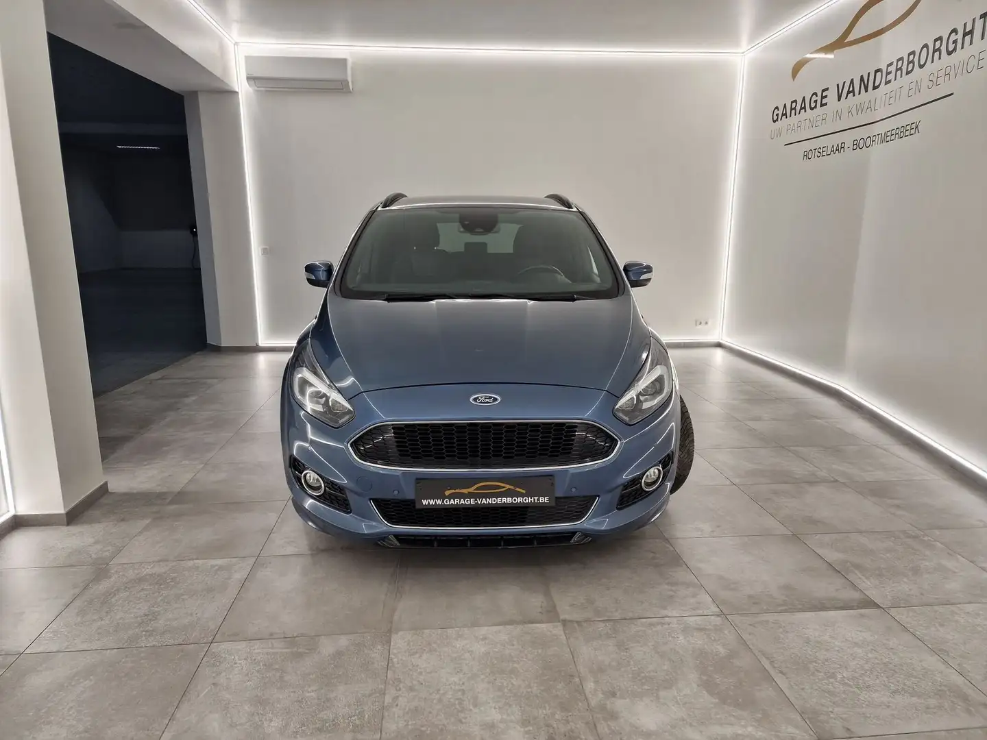 Ford S-Max ST-LINE BENZINE 7 ZITPLAATSEN 59000KM!!! Bleu - 2