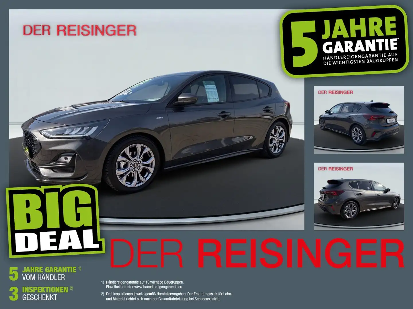 Ford Focus ST-Line Grau - 1