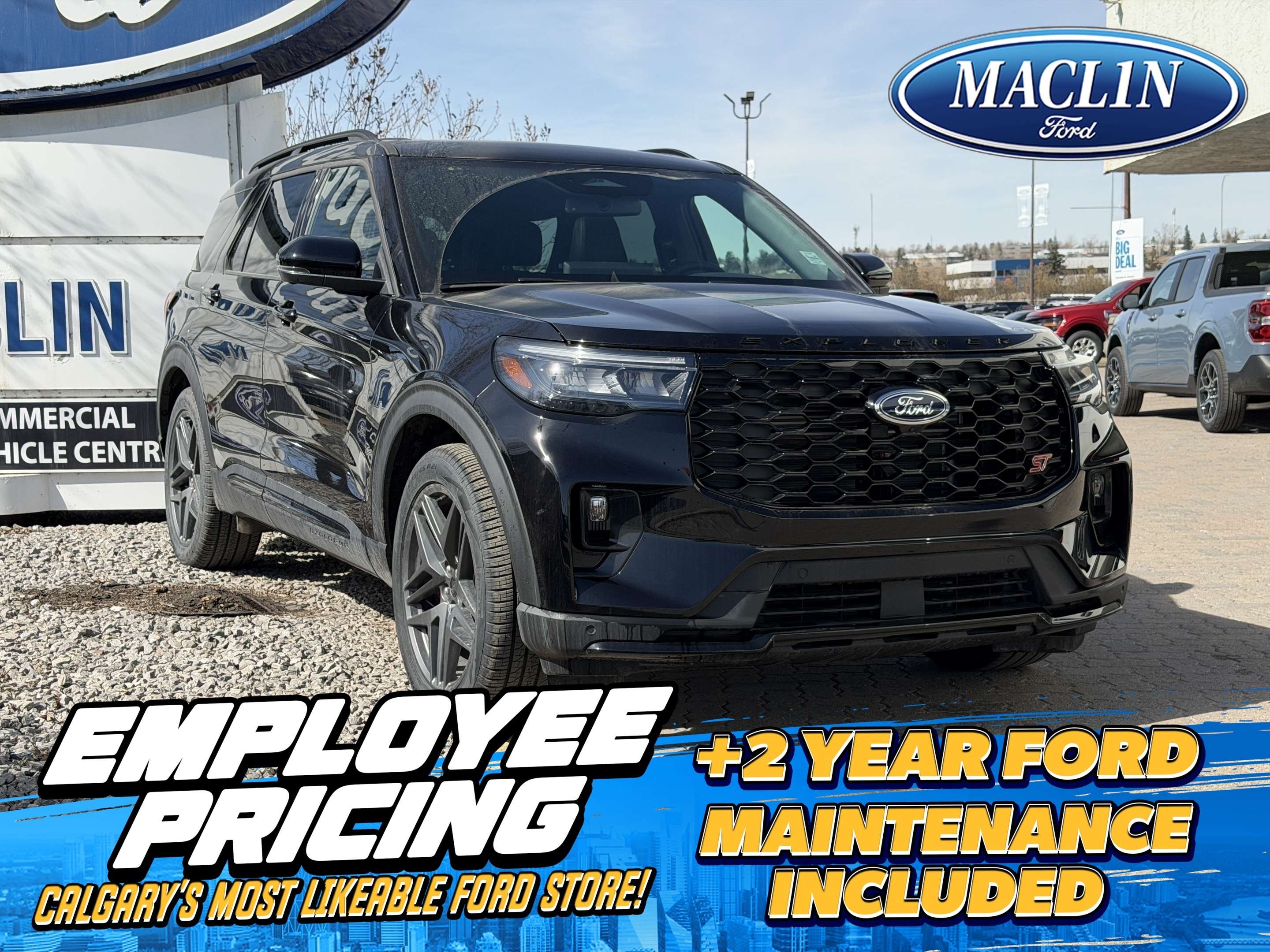 Black 2026 Ford Explorer SUV / Crossover All-Wheel Drive Automatic