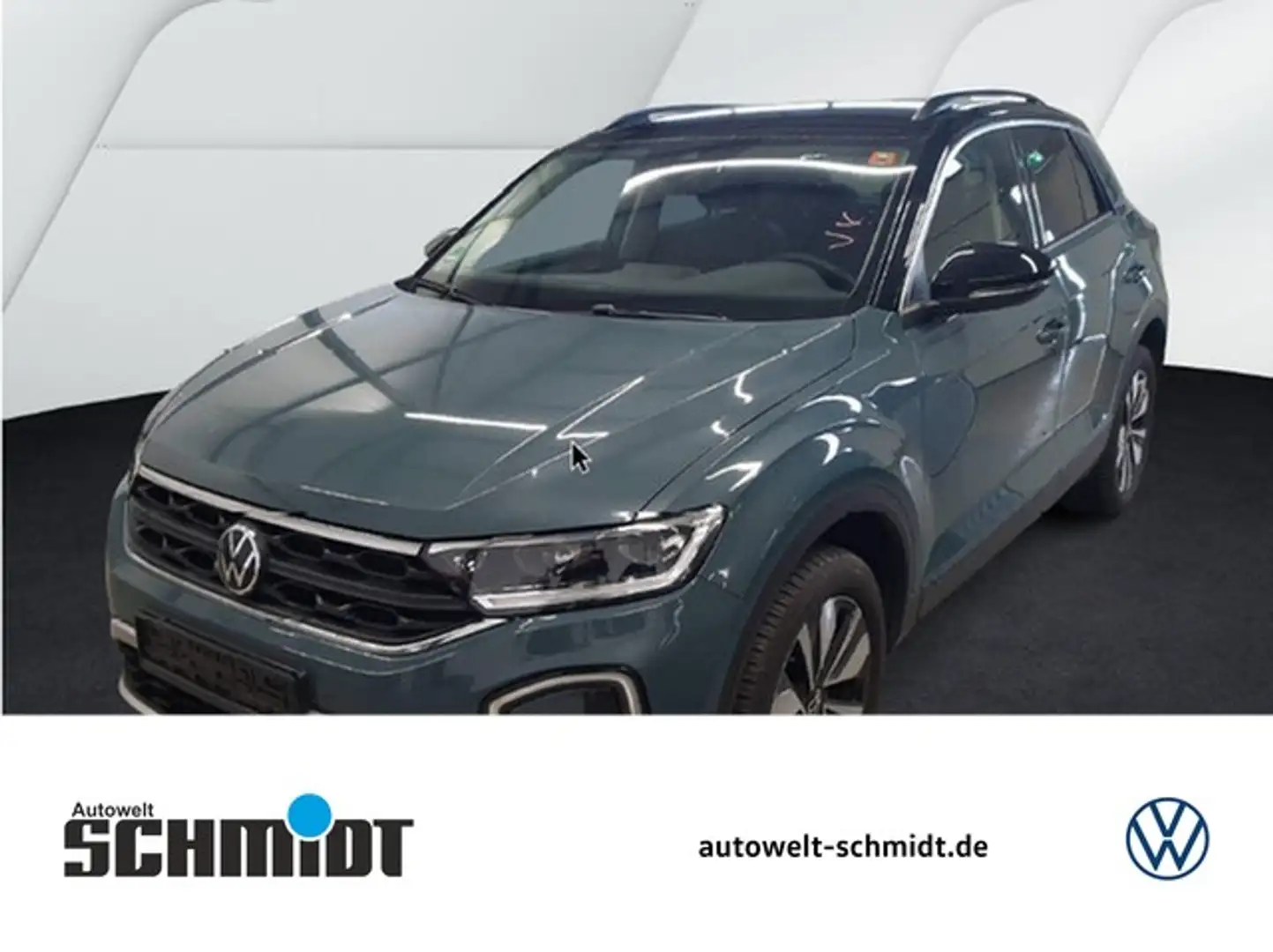 Volkswagen T-Roc 2,0 TDI DSG Goal ACC LED Plus AHK R-Kamera Side... Blauw - 1