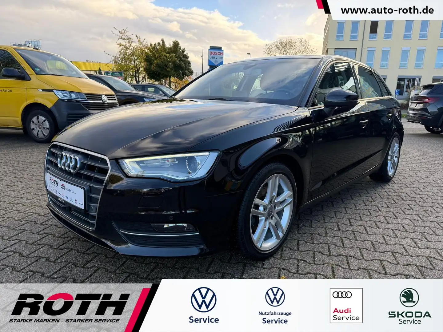 Audi A3 Sportback 2.0 TDI Ambition *Xenon*PDC*AHK*ACC Negro - 1