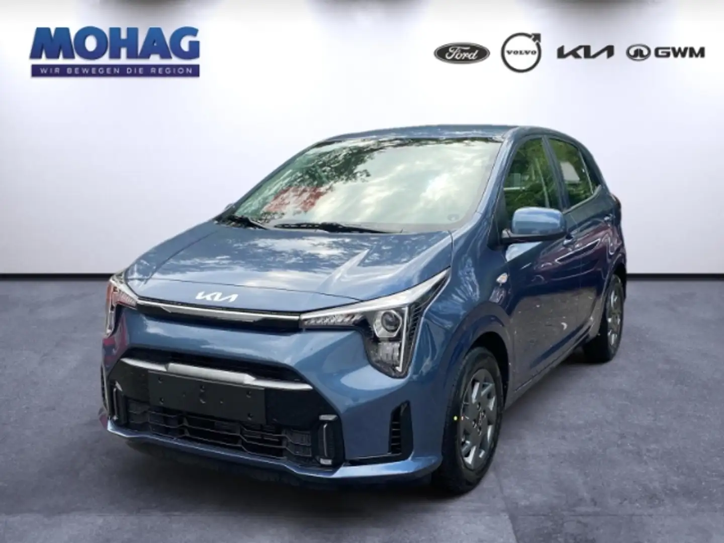 Kia Picanto Vision *NAVI*RFK*KLIMA*SHZ*PDC hinten* Bleu - 1