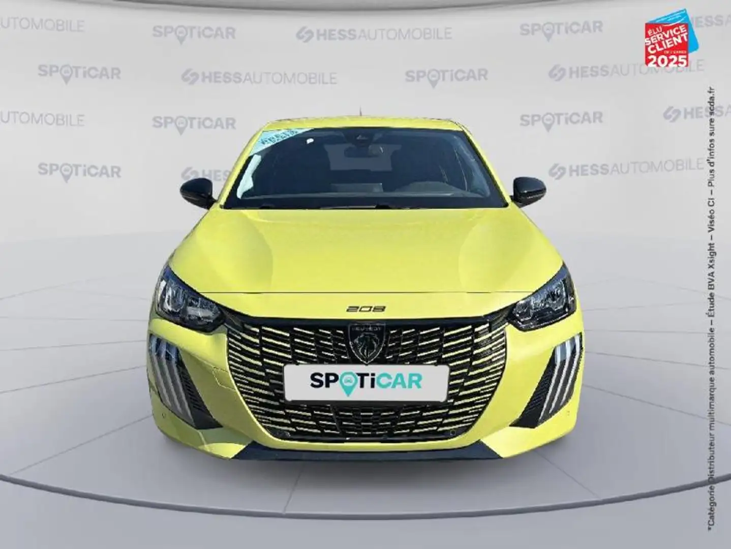 Peugeot e-208 e-208 136ch Active Jaune - 2