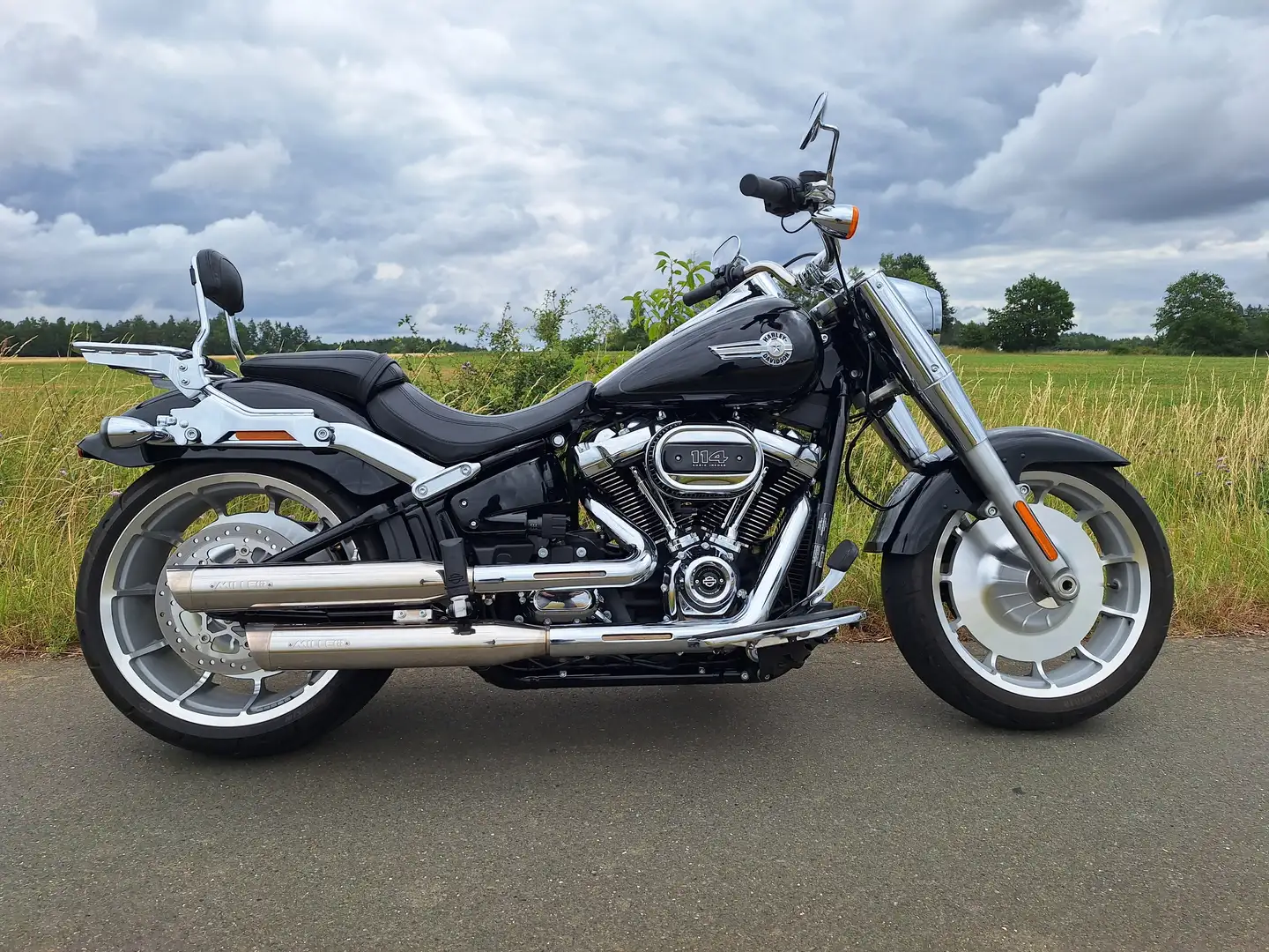 Harley-Davidson Fat Boy Чёрный - 1