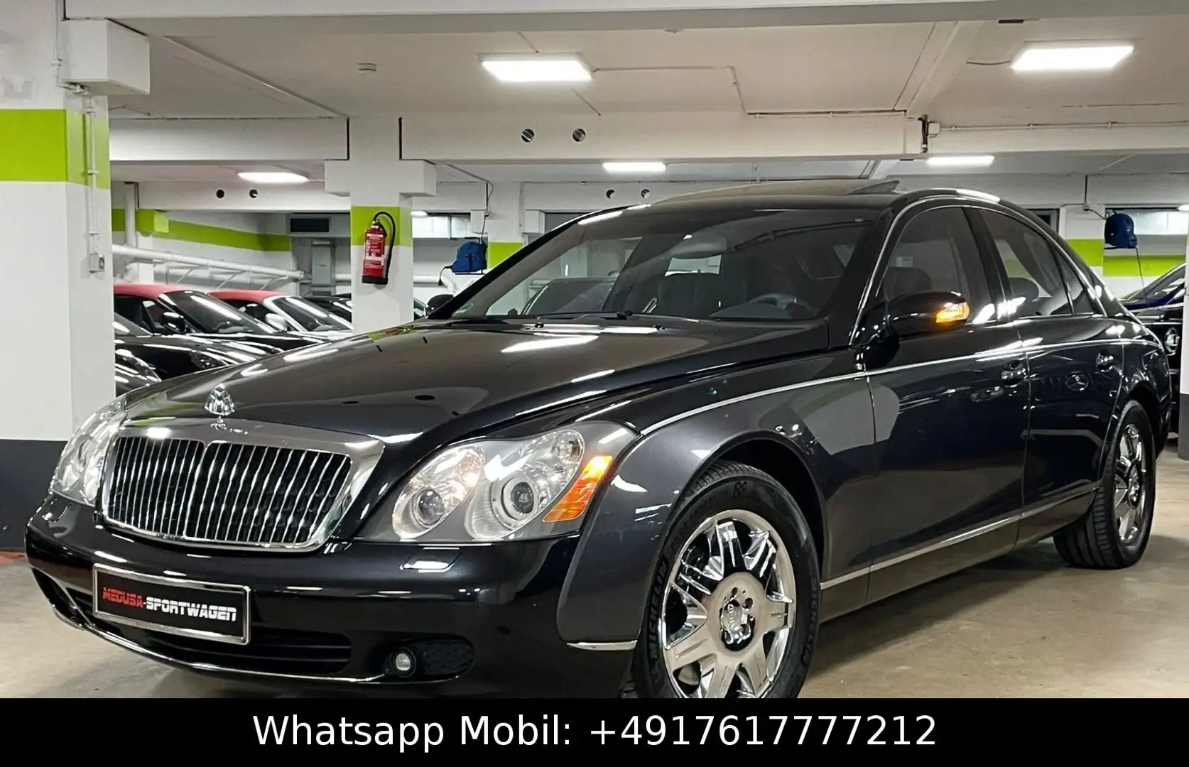 Maybach 57 MAYBACH 57 DUOTONE FIRSTCLASS FOND TV FULLOPTION Schwarz - 2